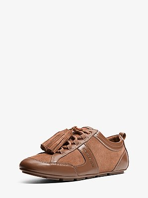 Keely Tassel Suede Trainer 