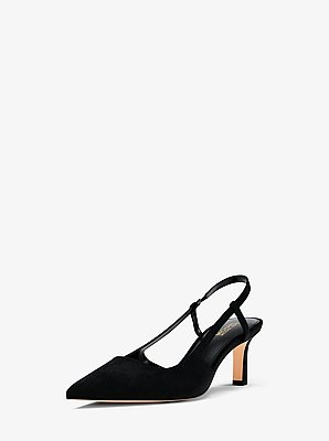 Alora Suede Slingback Pump