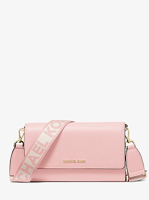 Jet Set Large Leather Crossbody Bag