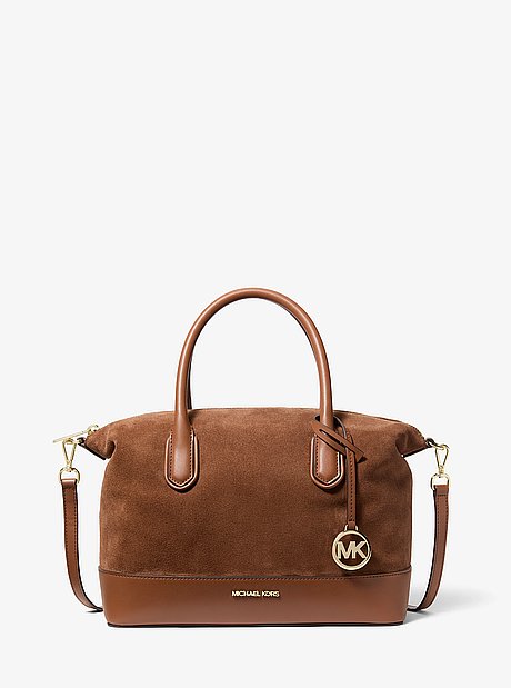 Henkeltasche Hyde Medium aus Wildleder