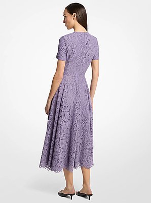 Corded Floral Lace Dance Dress