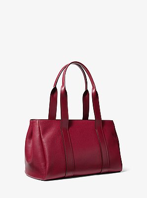 Bolso tote Foster grande de piel granulada