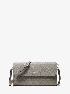 Jet Set Small Signature Logo Convertible Crossbody Bag