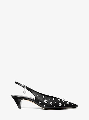 Tonya Studded Slingback Pump