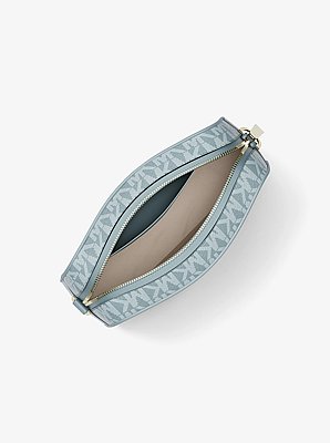 Jet Set Small Signature Logo Camera Crossbody Bag