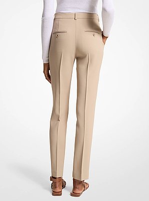 Samantha Double Crepe Sabl&eacute; Pants