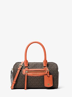 Jet Set Travel Extra-Small Signature Logo Duffel Crossbody Bag