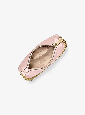 Carmela Small Pebbled Leather Convertible Crossbody Bag