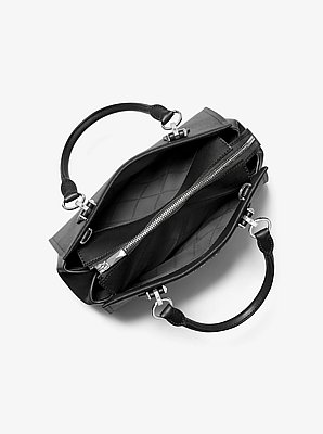 Bolso satchel Marilyn mediano de piel saffiano