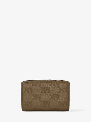 Bryant Medium Logo Embossed Leather Wallet