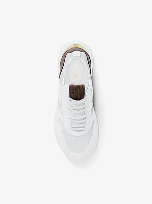 Jesse Knit and Signature Logo Trainer