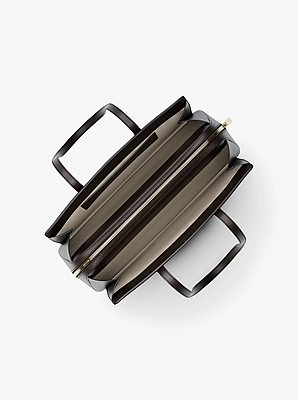 Laila Medium Leather Tote Bag