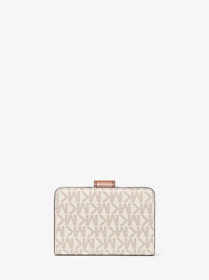Jet Set Travel Small Signature Logo Billfold Wallet
