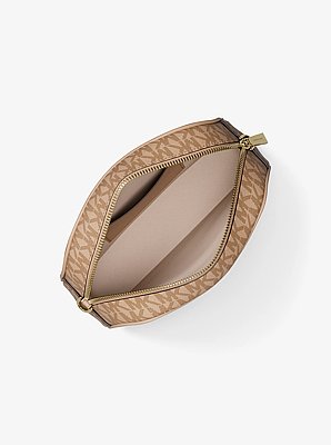 Jet Set Small Signature Logo Camera Crossbody Bag