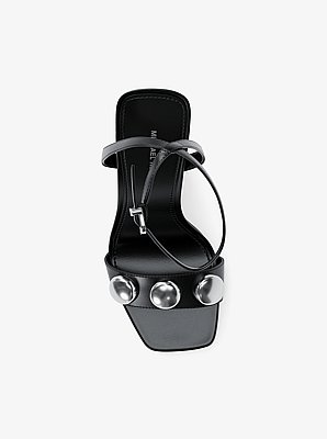 Liana Studded Leather Sandal
