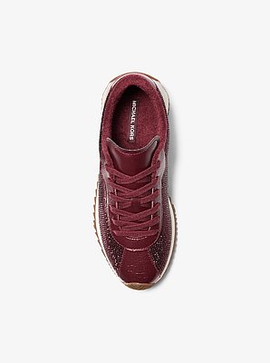 Sneaker Rhodes van leer