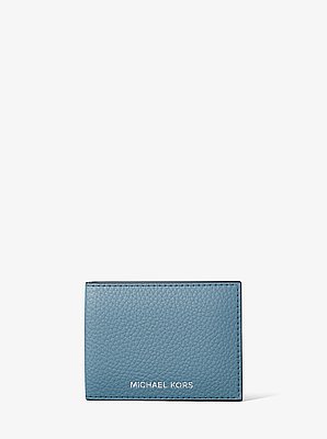 Cooper Pebbled Leather Billfold Wallet With Passcase