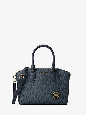 Sienna Small Signature Logo Satchel