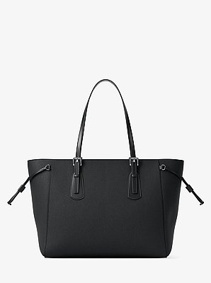 Bolso tote Voyager grande de piel saffiano