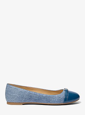 Mandy Denim Ballet Flat