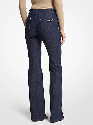 Jeans de corte recto