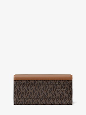 Hamilton Large Signature Logo Continental Wallet