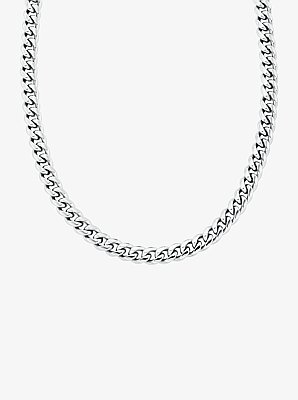 Collier en cha&icirc;ne &agrave; maillons gourmette en laiton &agrave; placage en m&eacute;tal pr&eacute;cieux