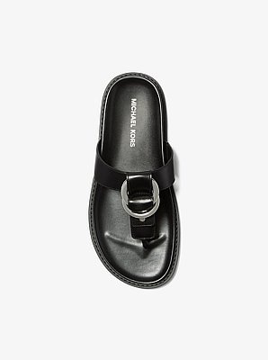Jaden Leather Thong Sandal