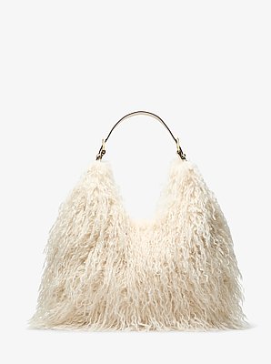 Grand sac port&eacute; &eacute;paule Nolita en fausse peau de mouton