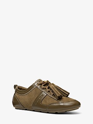 Keely Tassel Suede Trainer 