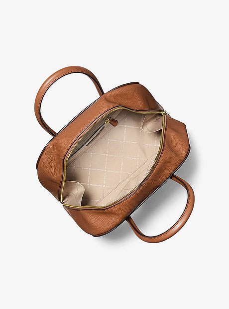 Ashton Medium Signature Logo Satchel