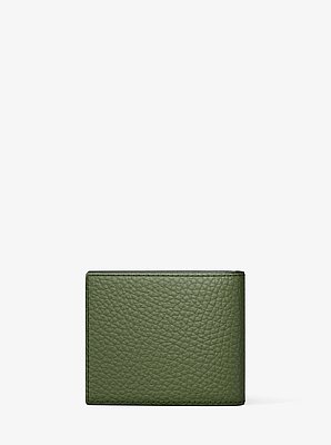 Hudson Pebbled Leather Billfold Wallet