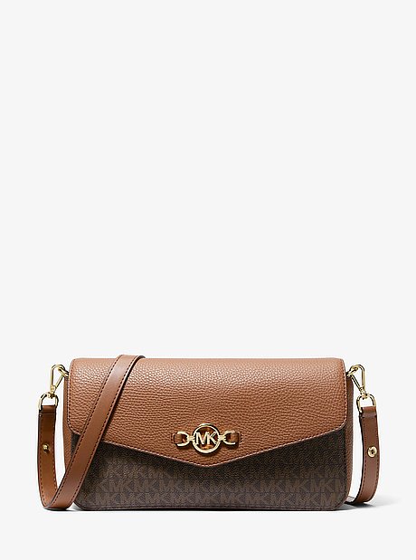 Sac &agrave; &eacute;paule Kacey de taille moyenne &agrave; logo Signature