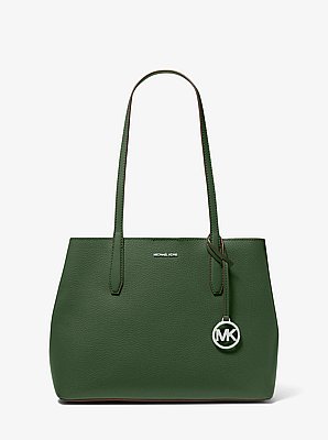 Avalon Medium Pebbled Leather Tote Bag