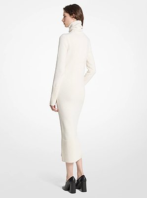 Wool Turtleneck Dress