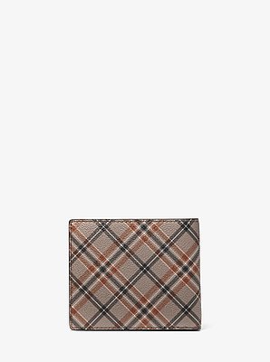 Cooper Plaid Print Wallet