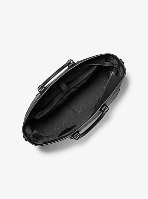 Hudson Pebbled Leather Tote Bag