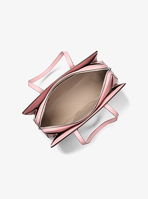 Laila Medium Signature Logo Tote Bag