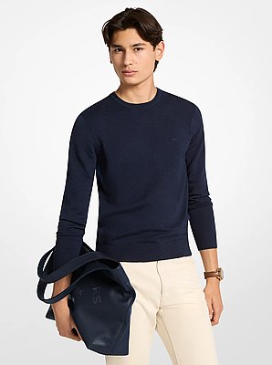 Cooper Small Logo Embossed Tote Bag