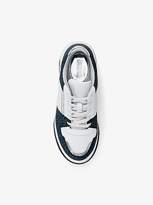 Lexi Mixed-Media Sneaker