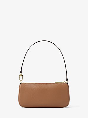 Pochette Zoe peque&ntilde;a de piel granulada