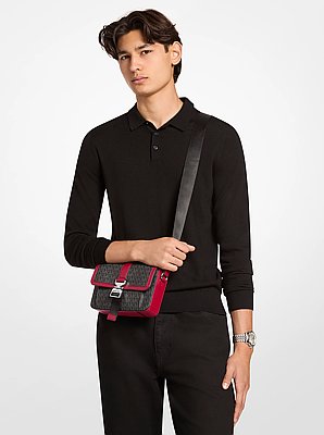 Hudson Signature Logo Crossbody Bag