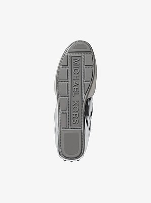 Susie Metallic Leather Trainer