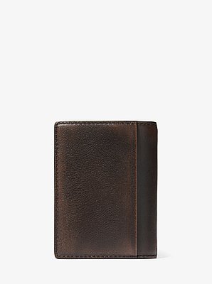 Hudson Leather Folio Card Case  