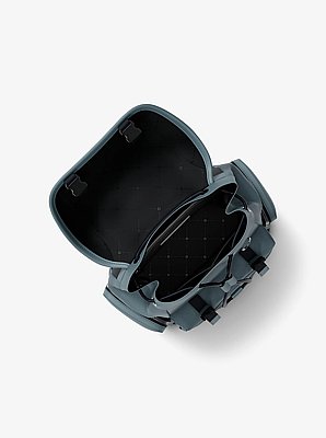 Jet Set Pebbled Leather Backpack in CHAMBRAY | Michael Kors image number 1