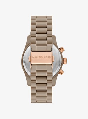 Lexington Pav&eacute; Nude-Tone Watch