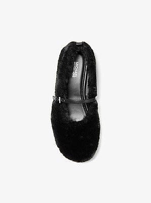 Phoebe Faux Fur Ballet Flat