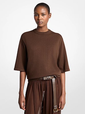 Camiseta de cachemira