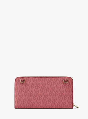 Jet Set Large Signature Logo Crossbody Bag