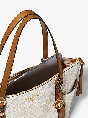 Bolso tote Sullivan grande con cremallera superior y logotipo